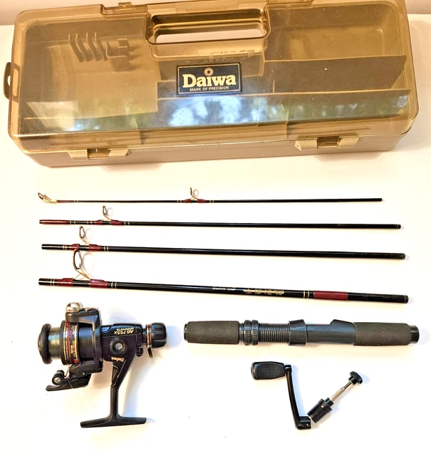 DAIWA MINISPIN MSG-59S Rod & AG750 Reel Travel Pack EX