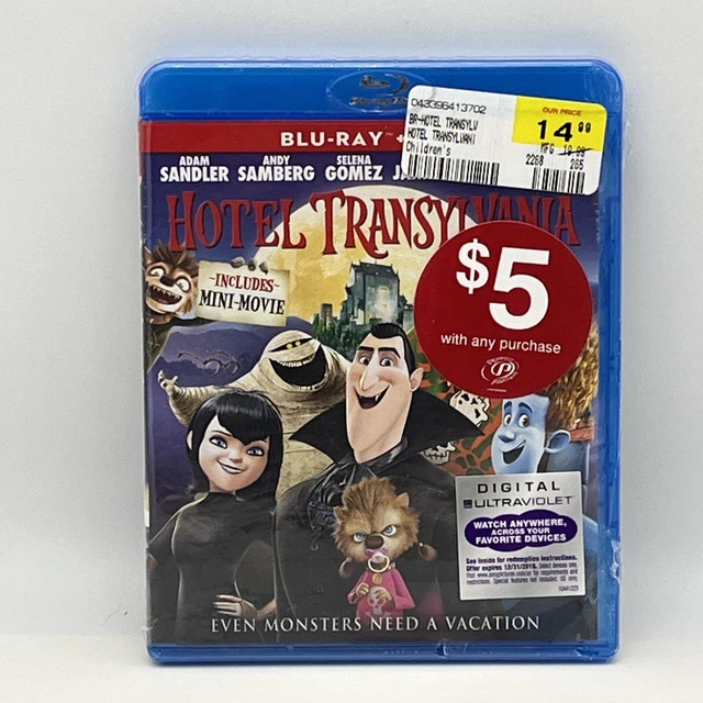 HOTEL TRANSYLVANIA (BLURAY/DVD, 2013, 2Disc Set) Brand New Sealed 2.