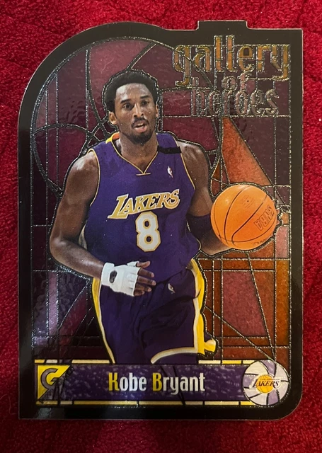 1999-00 Topps Gallery Gallery Of Heroes Kobe Bryant Stained Glass RARE Lakers