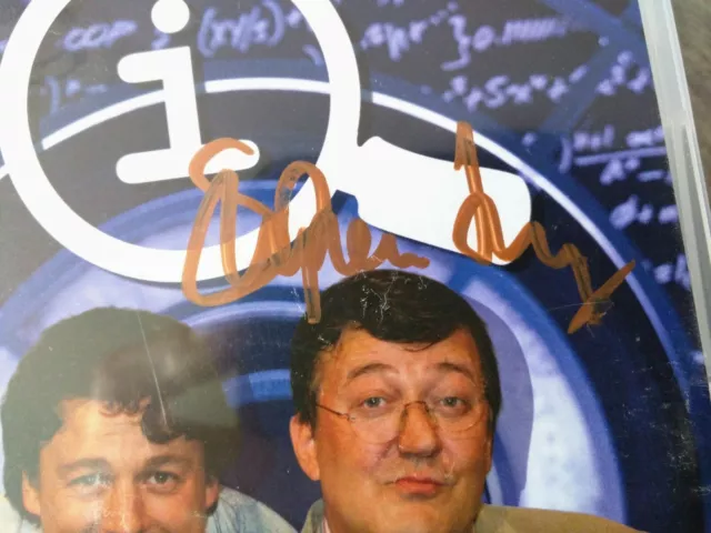 Signed Stephen Fry QI First Series DVD 2