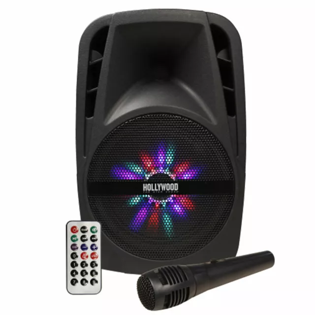 Dj Système de Musique 300 W Bluetooth Télécommande SD MP3 Woofer USB Microphone 2