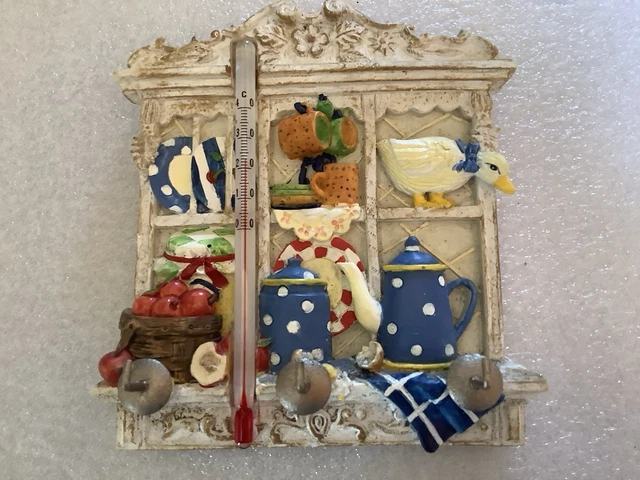 Porte-clés Mural Vintage Laiton - Têtes De Chevaux - 7x6" - Angleterre