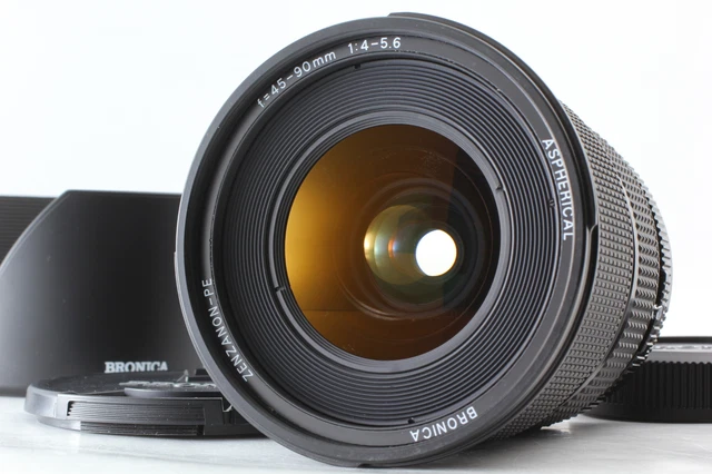 [Almost MINT w Hood] Bronica Zenzanon PE 45-90mm f/4-5.6 Aspherical ETR JAPAN