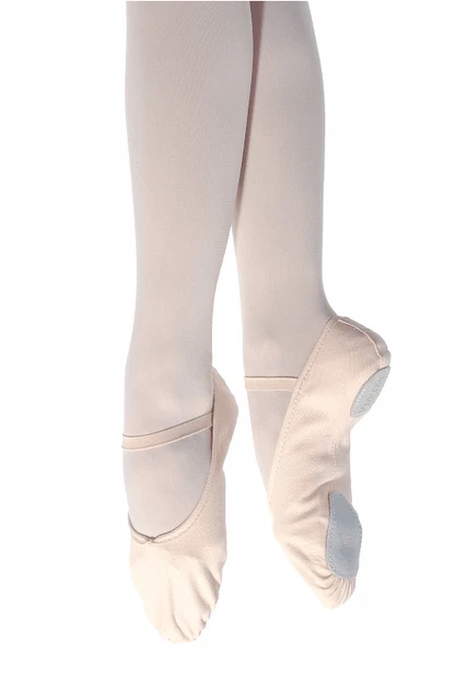demi-pointes de danse  MERLET Sylvia en toile canvas, saumon 29 ou 31