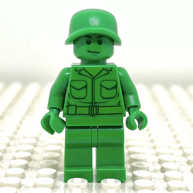 New Lego Green Army Man Men Toy Minifigure Toy Story Disney HTF Lot L17 L300