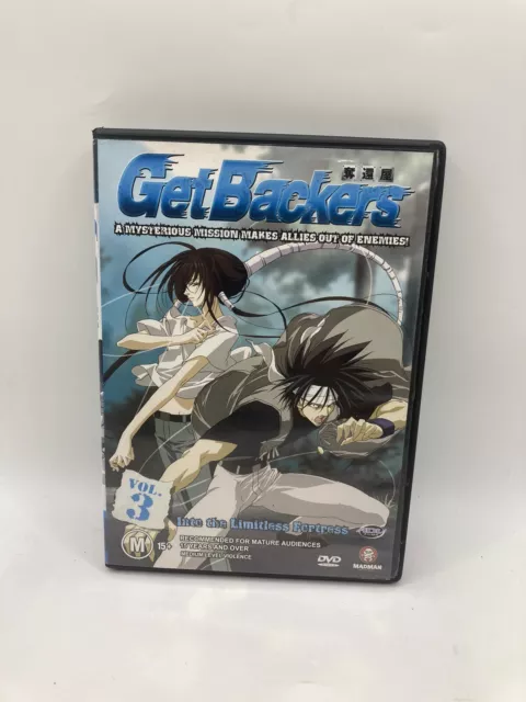 Anime DVD Get Backers Recapture : Vol. 3, Video software