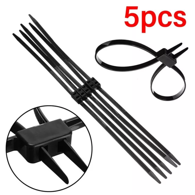 Zip Tie Military Gear Cable Ties Plastic Police Handcuffs Tie Band Double Flex