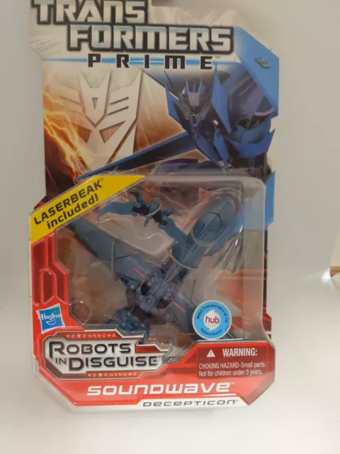 Transformers Prime SOUNDWAVE complete deluxe Rid 653569785620