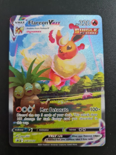 Pokemon - Eternatus VMAX SWSH045 - Black Star Promo - Etched Holo - Einzelkarte
