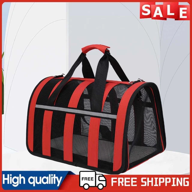 Bolso de transporte de mascotas plegable para perros bolso de hombro portátil para perros