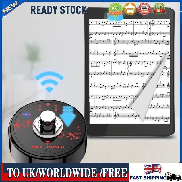 Smart Page Turner Multifunctional Reading Page Turn Device for Tablet Smartphone