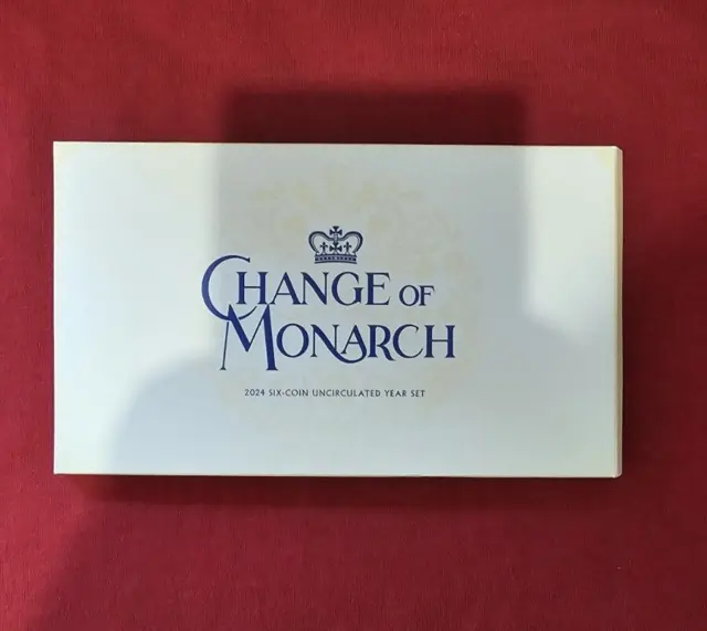 2024 Change of Monarch RAM Mint Set King Charles Queen Elizabeth UNCIRCULATED