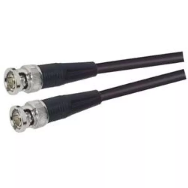 L-COM  CC59A-6 RG59A Coaxial Cable, BNC Male / Male, 6.0 ft