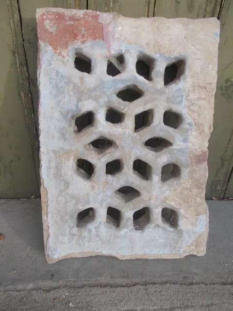 Moucharabieh en pierre , Inde XIX°