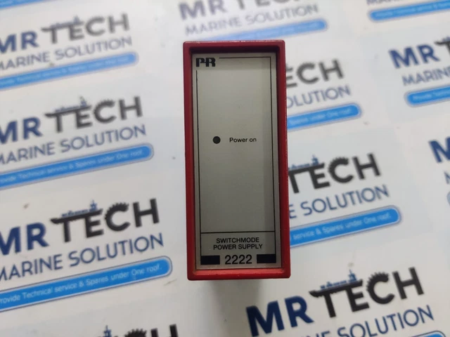 Pr Electronics 2222 Switchmode Power Supply 2222B1 Sn:060222470 Output:24 Vdc/2A