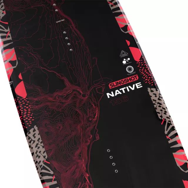 SLINGSHOT Wakeboard Wake Board NATIVE Wakeboard 2024 Wakeskate Wasserski 3