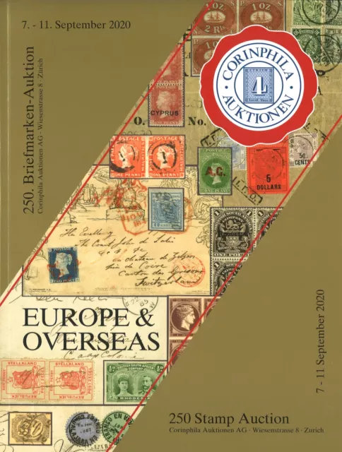 Corinphila-Auktion 250: Europe & Overseas