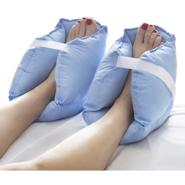 Protectores de talón de recuperación de lesiones almohada de tobillo cama almohada de talón dolor cojín