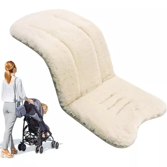 Breathable Pushchair Seat Liners Soft Stroller Cushion Liners  Safety Seat