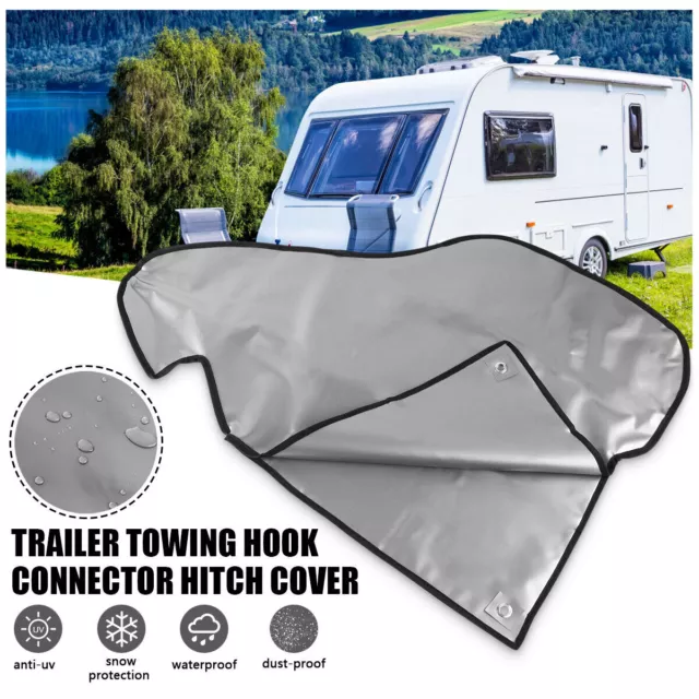 1* Housse universelle pour attelage de caravane Housse étanche pour attelage