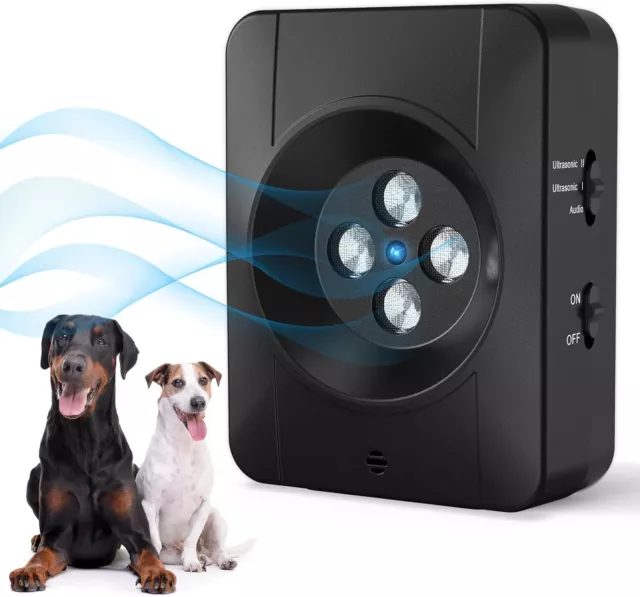 Ultrasonic Anti Bark Device Outdoor Dog Barking Control Stop Repeller Trainer