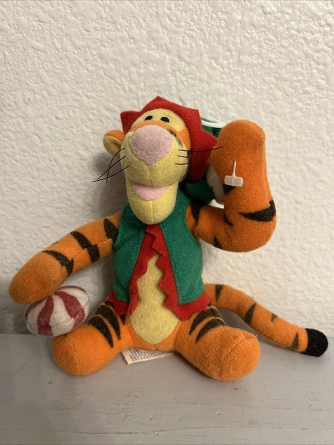Tiger In Elf Costume Winnie The Pooh Applause 5” Stuffed Plush Toy  (Pre-Owned)