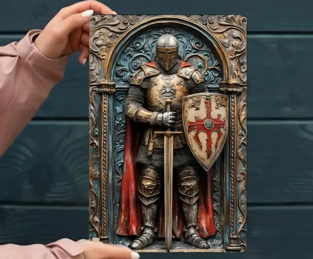 This is the Way, Crusader Knight, PVC Morale and Tactical Patch, Hook and Loop