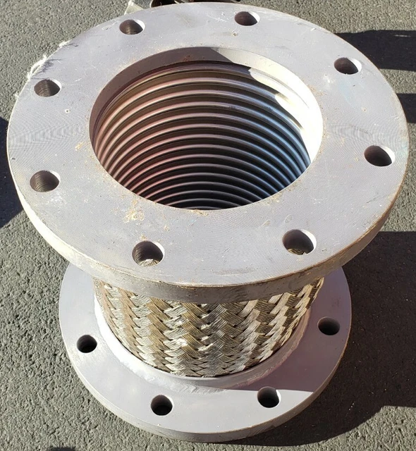 STAINLESS STEEL BRAIDED Flexible Connector Expansion Joint 8" 150