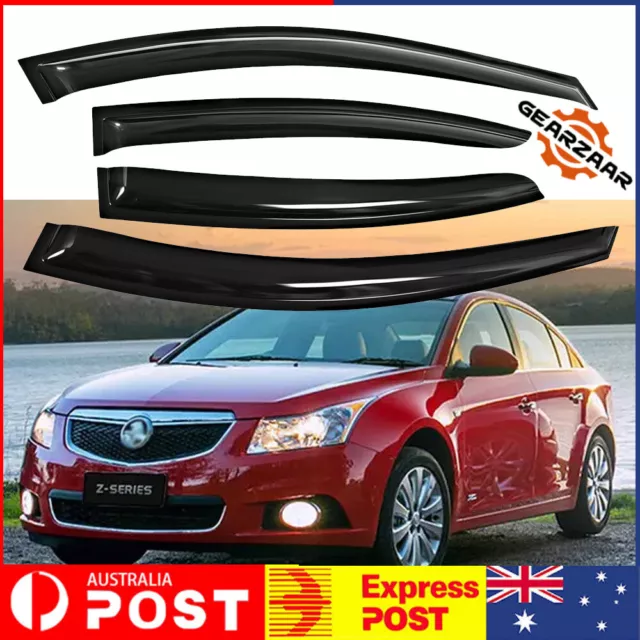 Weathershields Weather Shields for Holden Cruze sedan 2009-2016 Window Visors AU