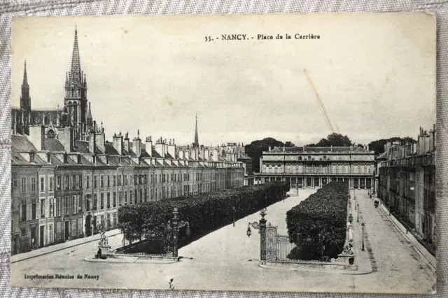 CPA " NANCY - Place de la Carrière