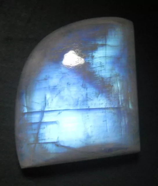 Natural Rainbow Moonstone Fancy Shape 19.80 Cts Loose Gemstone Cabochon D 5348