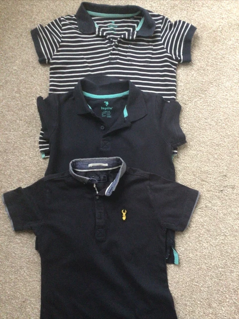 Bundle Of Boys Tops By Next / Lupilu Size 4-6 Years