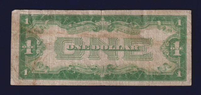 1934 $1 Funnyback Silver Certificate Note - Old One Dollar Bill - Fr. 1606 2