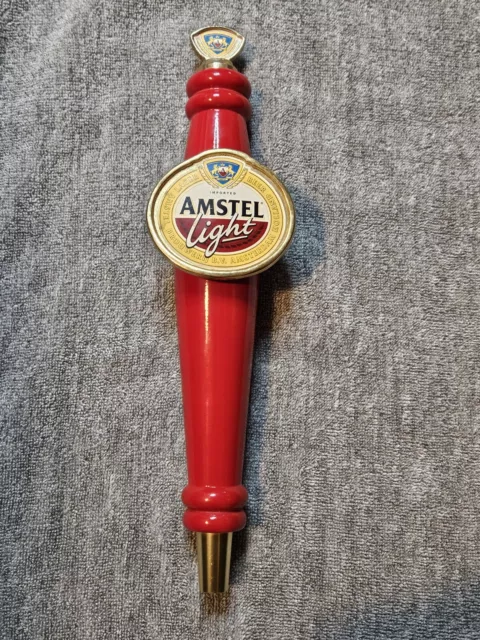 13" Vintage Amstel Light Imported Brouwerij B.V. Amsterdam Holland Beer Tap