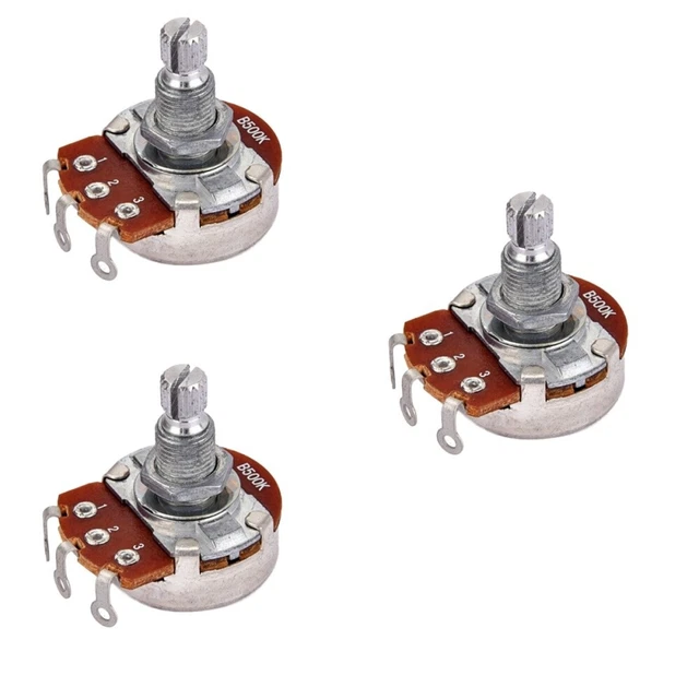 3 pcs Chitarra Pentole Potenziometro lineare Potenziometro digitale