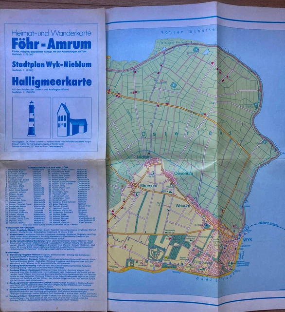 Stadtplan Wyk Auf Fohr