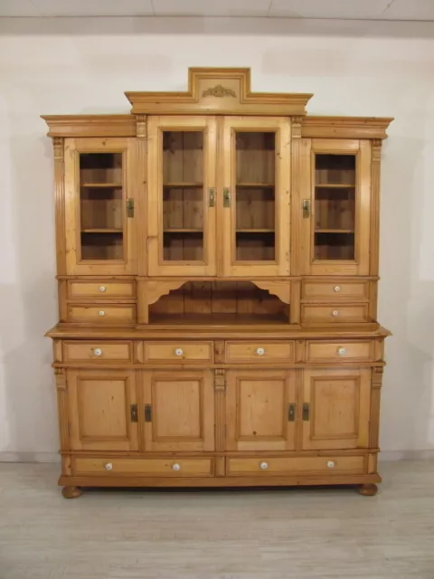 traumhaftes großes Jugendstil Buffet von 1900 Jhd in Weichholz "Antik-Lux"