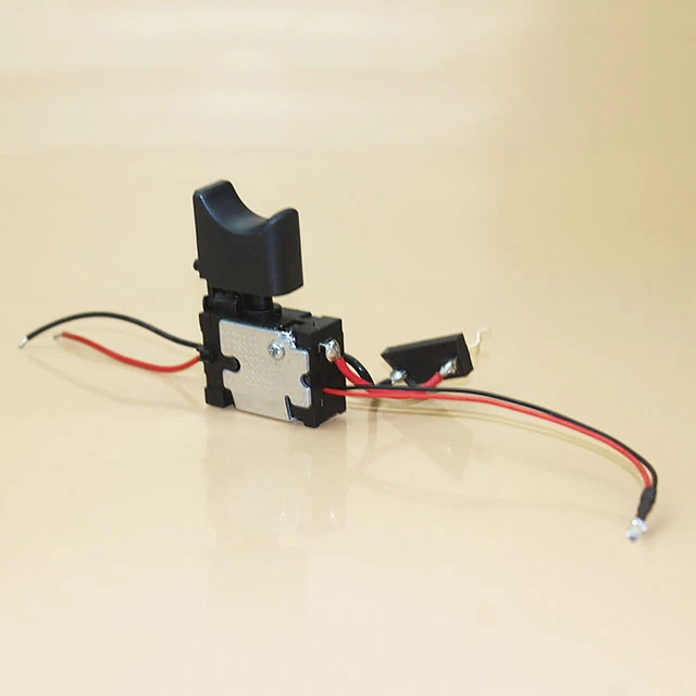 Electric Wrench Switch Speed Control Push Button W/ Indicator Light Power Tool