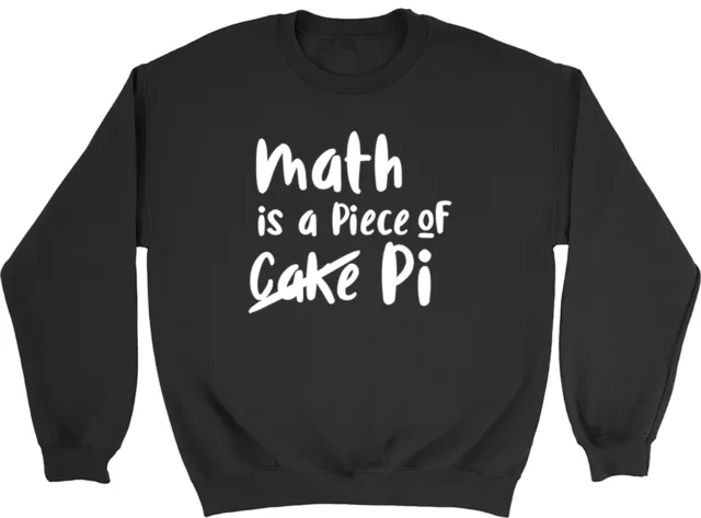 Maglione Math Is A Peice Of Pi bambini bambini ragazzi ragazze