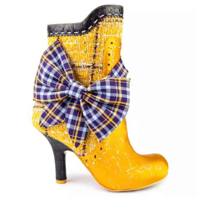 Rosie Lea Mustard Irregular Choice Christmas Party Boots