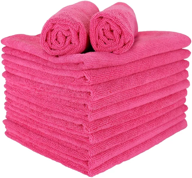 Microfiber Hand Towels 12 Packs - 16 x 27 Soft Reusable Absorbent Color Options 3