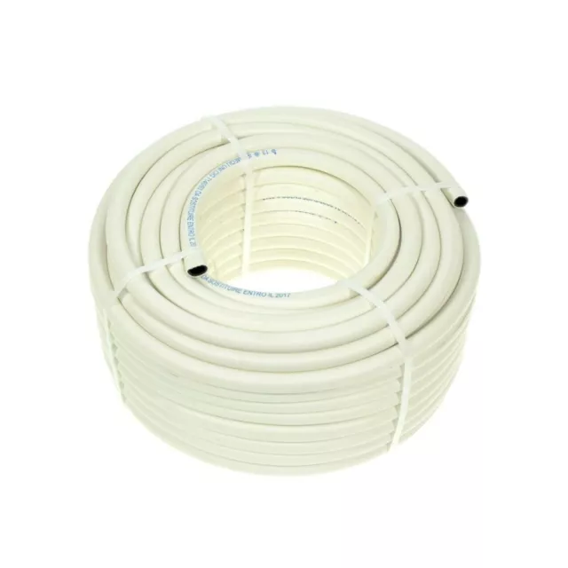 Tubo gas metano in PVC 13x20mm per uso domestico - 1mt