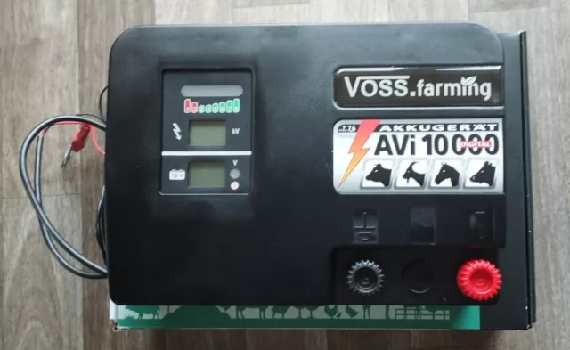 VOSS.farming AVI 10000 digital starkes Weidezaungerät, 12V-230V, Neu