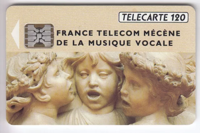 FRANCE  TELECARTE / PHONECARD .. 120U F292Aa SC5 MECENE 9N°R V°  DECALE HAUT C?€
