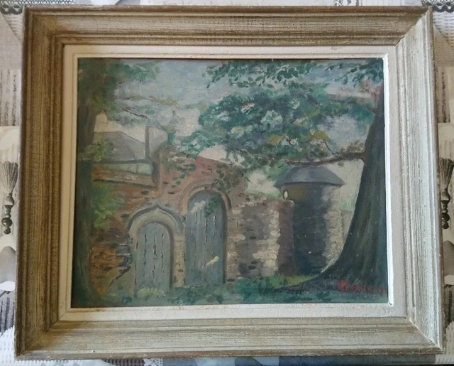 Tableau Religieux En Bois : Marie Veillant Sur L'enfant Jésus - 70 Cm - Neuf