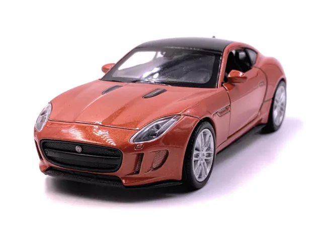 Jaguar Jag F-Type Maquette de Voiture Auto Orange Maßstab 1:3 4 (Licencé)