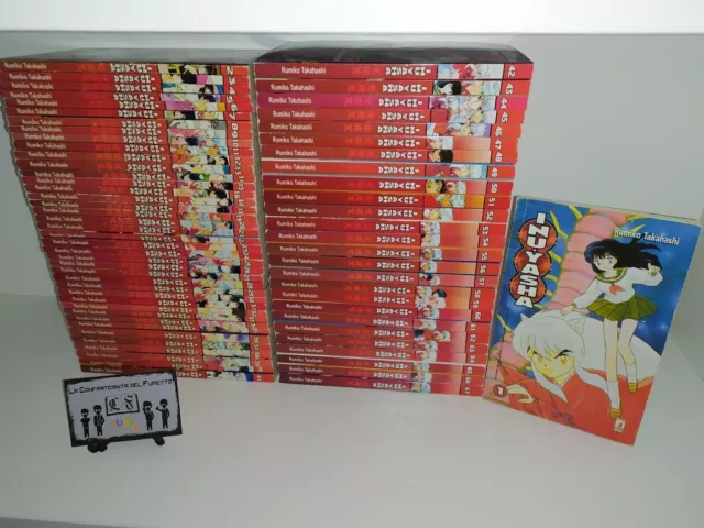 Inuyasha Serie Manga Completa 1/67 Prima Edizione Rossa - Ottime Condizioni