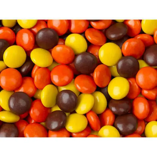 Reese's Pieces Peanut Butter Milk Chocolate Candy BULK CANDY- {ONE POUND}