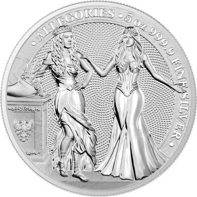 Médaille 25 Mark argent 5 Onces Germania / Italia 2020