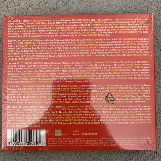 CHRISTMAS THE ULTIMATE Collection by Various Artists (CD, 2020) New